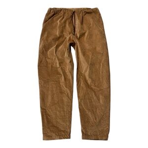 Sou Sou Kyoto Japan velour burnt tan pants Size M Medium Men's Women's